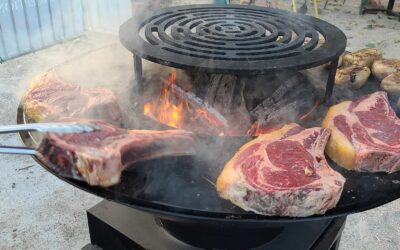 La côte de bœuf au barbecue